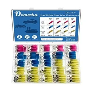 Domecka 220 conectores de anillo termocontraíble de grado_1