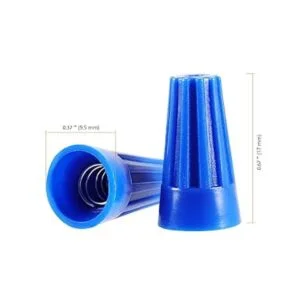 SEUNMUK 2000 conectores de tapa de cable eléctrico azul_2