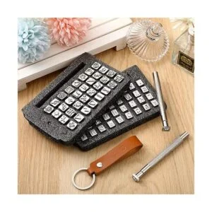 70 piezas de herramientas de estampado de cuero incluyen_5