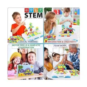 Parhlen Juguetes educativos bloques de construcción 244_3