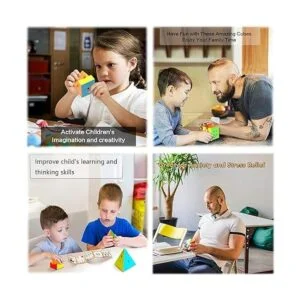 Roxenda Juego de cubos de velocidad paquete de cubo de_6