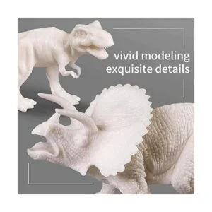 Kit de pintura de dinosaurios 3D con 12 dinos para niños_4