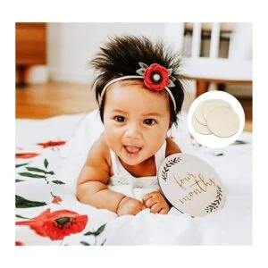 ilauke Círculos de madera para manualidades 4 piezas de_6