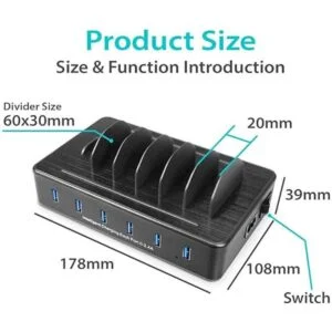 Estación de carga rápida para múltiples dispositivos 6_4