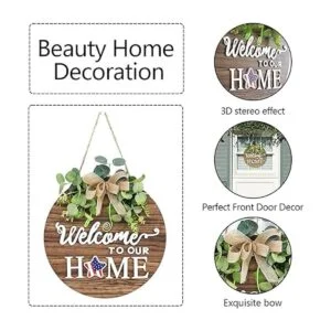 Señal de bienvenida de temporada intercambiable para_2