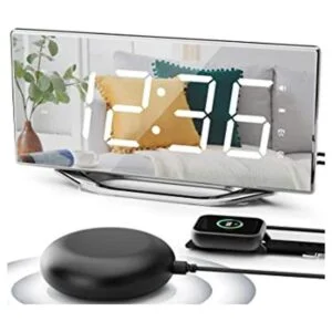 Reloj despertador doble con agitador de cama para adultos_1