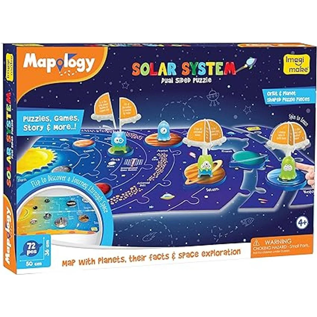 Mapology Solar System Puzzle Ayuda para aprender y_2