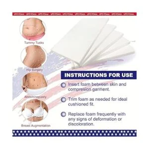 Paquete de 5 almohadillas de espuma Lipo para_4