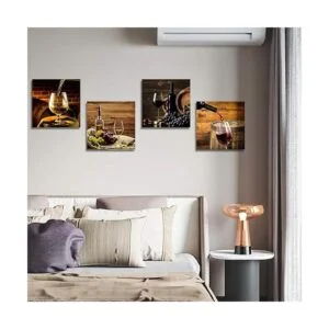 Artscope 4 impresiones en lienzo para pared pintura_4