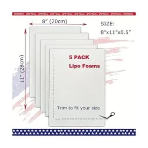 Paquete de 5 almohadillas de espuma Lipo para_2