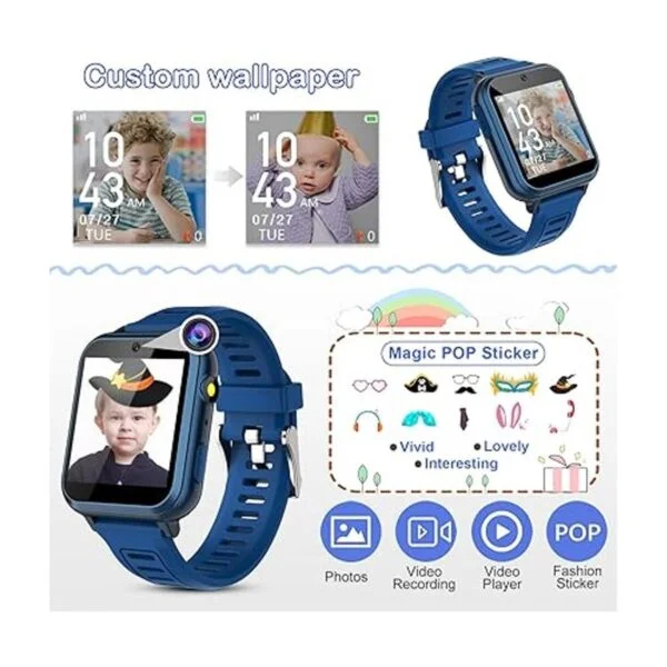 Reloj inteligente para niños y niños reloj inteligente_5