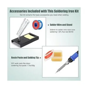 Kit de soldador 80W 110V LCD Kit de soldadura digital de_6