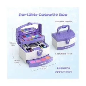 PERRYHOME Kit de maquillaje para niños y niñas 35 piezas_3