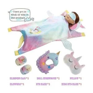 Windolls American Juego de saco de dormir y accesorios de_2