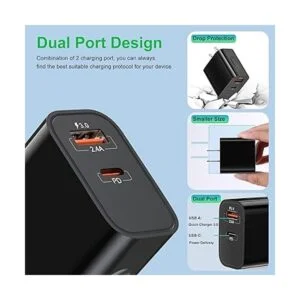 Bangfun Cargador rápido USB C de 20 W cargador rápido_2