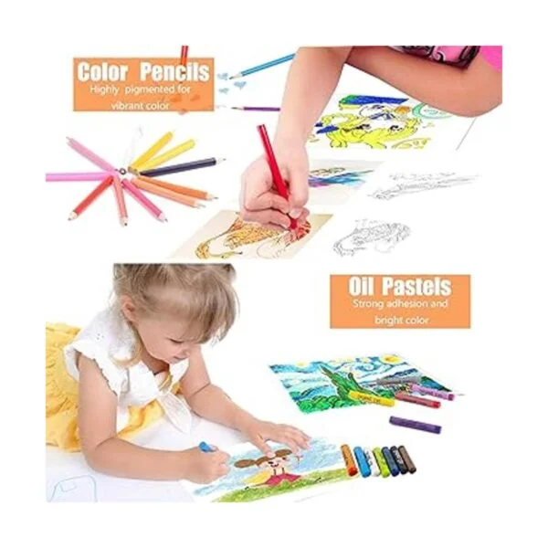KINSPORY Paquete de 228 juegos de arte para colorear para_5