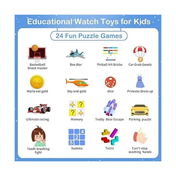 Reloj inteligente para niños y niños reloj inteligente_4