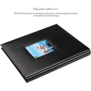 lbum de fotos autoadhesivo cubierta de cuero_2