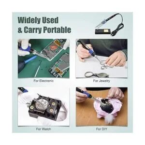 Kit de soldador 80W 110V LCD Kit de soldadura digital de_7