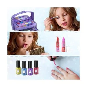 PERRYHOME Kit de maquillaje para niños y niñas 35 piezas_6