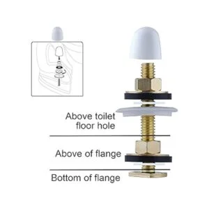 Paquete de 2 anillos de cera de inodoro extra gruesos kit_4