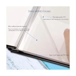 lbum de fotos autoadhesivo cubierta de cuero_3