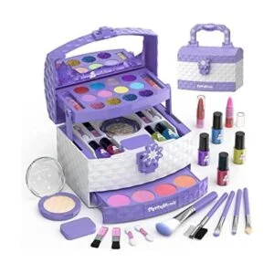 PERRYHOME Kit de maquillaje para niños y niñas 35 piezas_1