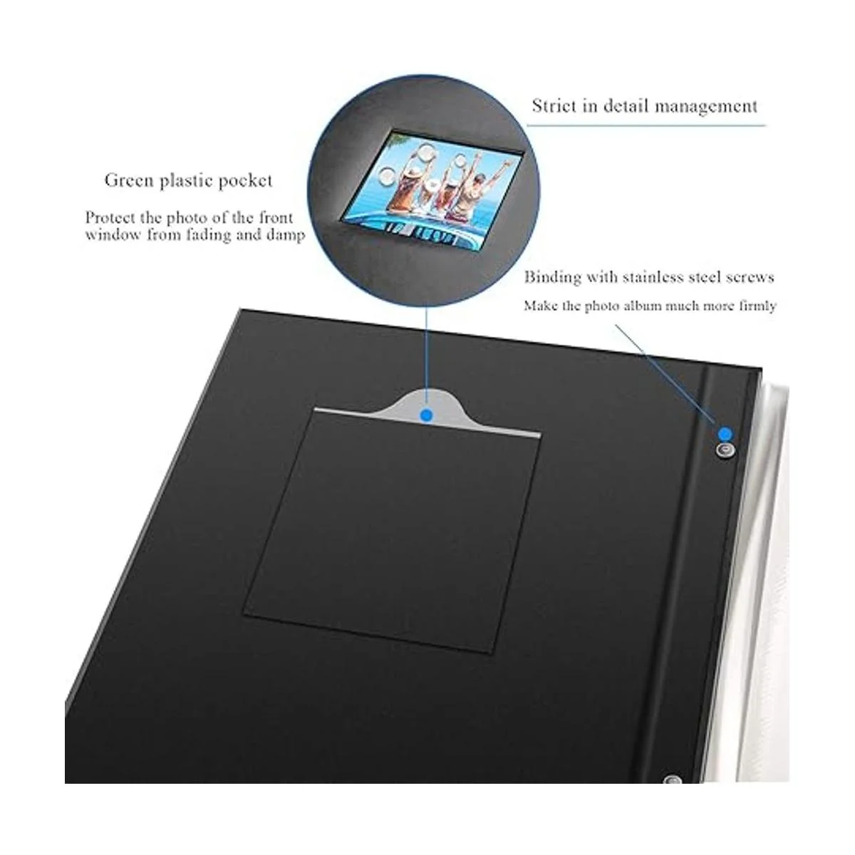 lbum de fotos autoadhesivo cubierta de cuero_4