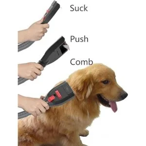 Defurry Kit de cepillo de aseo al vacío para mascotas y_2