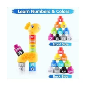 iPlay iLearn Juguetes apilables para bebés conjunto de_3