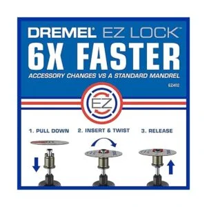 Dremel EZ72801 EZ Lock Juego de accesorios de discos de_4