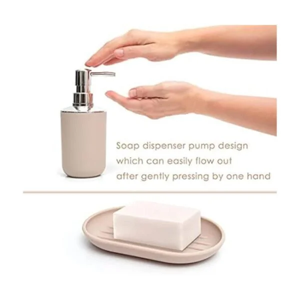 Moss Stone Juego de 6 accesorios de baño juegos de_3