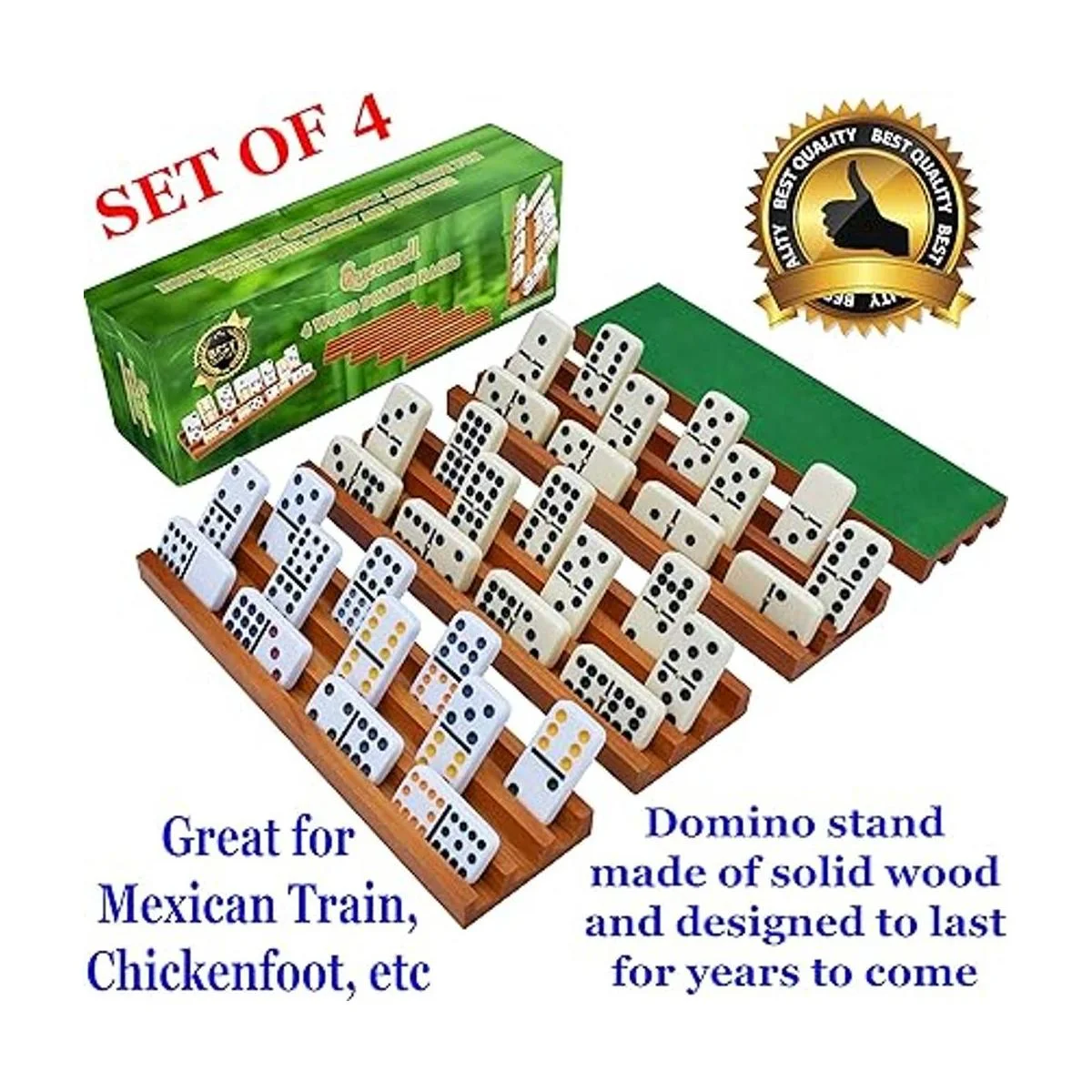 Bastidores de dominó para juegos de mesa clásicos juego_2