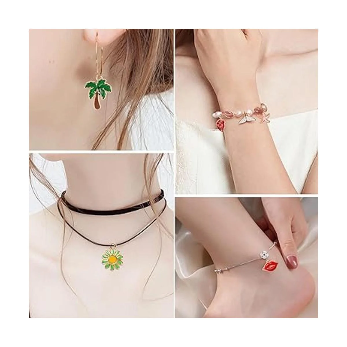 460 dijes para hacer joyas varios al por mayor chapados_7