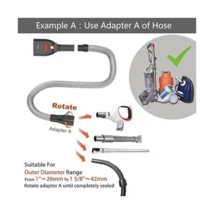 Defurry Kit de cepillo de aseo al vacío para mascotas y_5