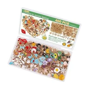 460 dijes para hacer joyas varios al por mayor chapados_2