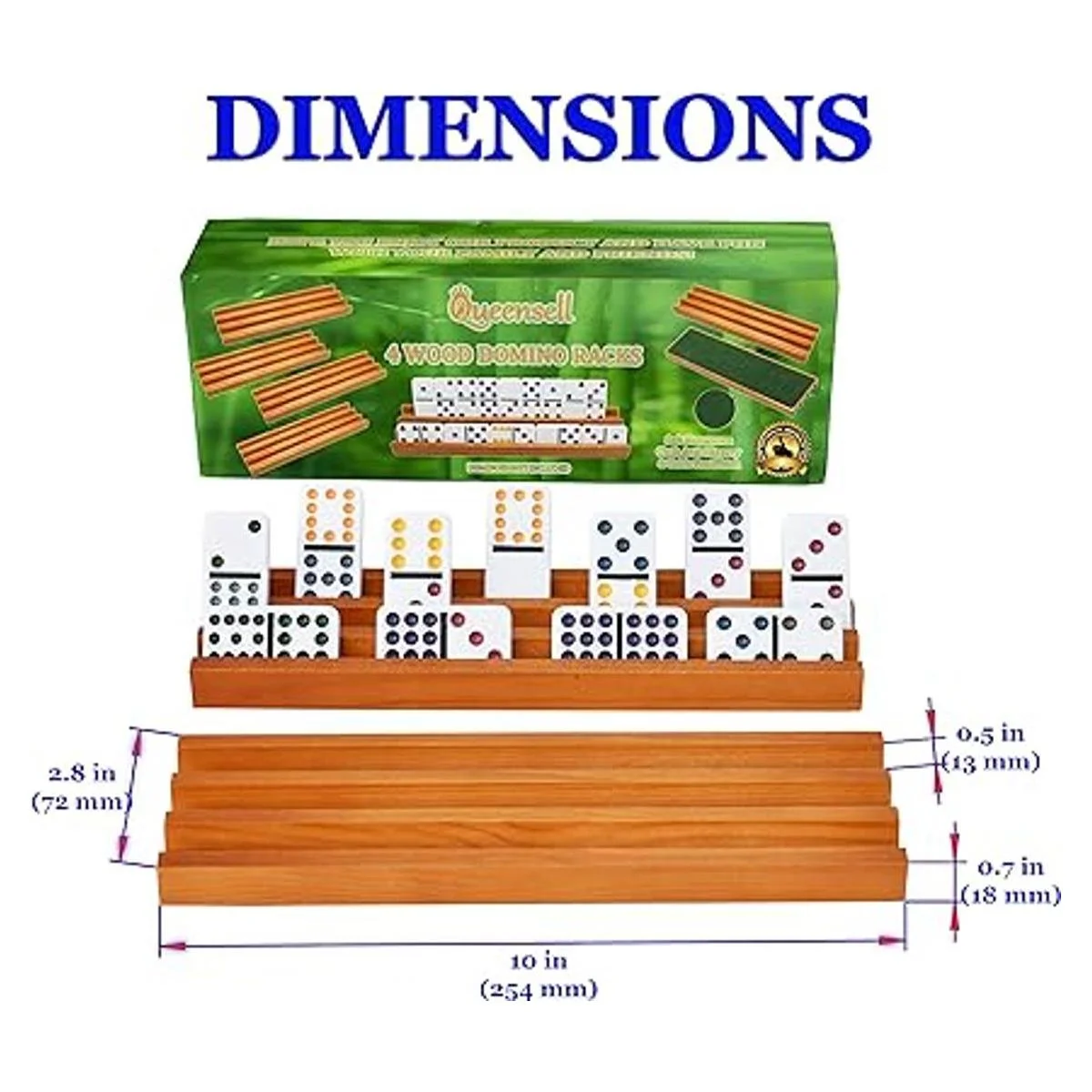 Bastidores de dominó para juegos de mesa clásicos juego_3