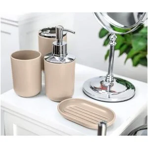 Moss Stone Juego de 6 accesorios de baño juegos de_5