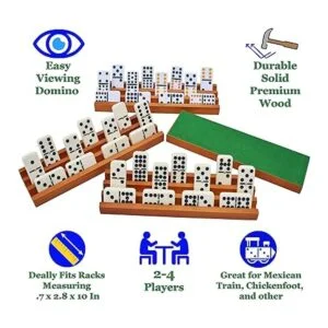 Bastidores de dominó para juegos de mesa clásicos juego_5
