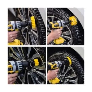 Shieldpro Juego de accesorios de cepillo de taladro de 30_7