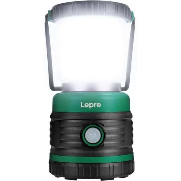 Lepro Farol de camping con pilas LED de 1500 lm 4 modos_1