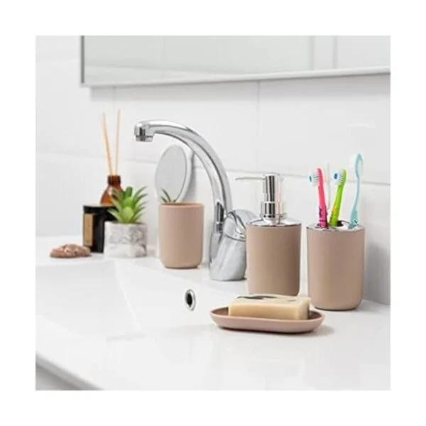 Moss Stone Juego de 6 accesorios de baño juegos de_6