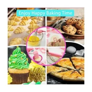 kkmon Juego de cocina y horneado para niños 34 piezas de_5