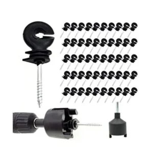 JBT 100 piezas aislador eléctrico cerca aislador_1