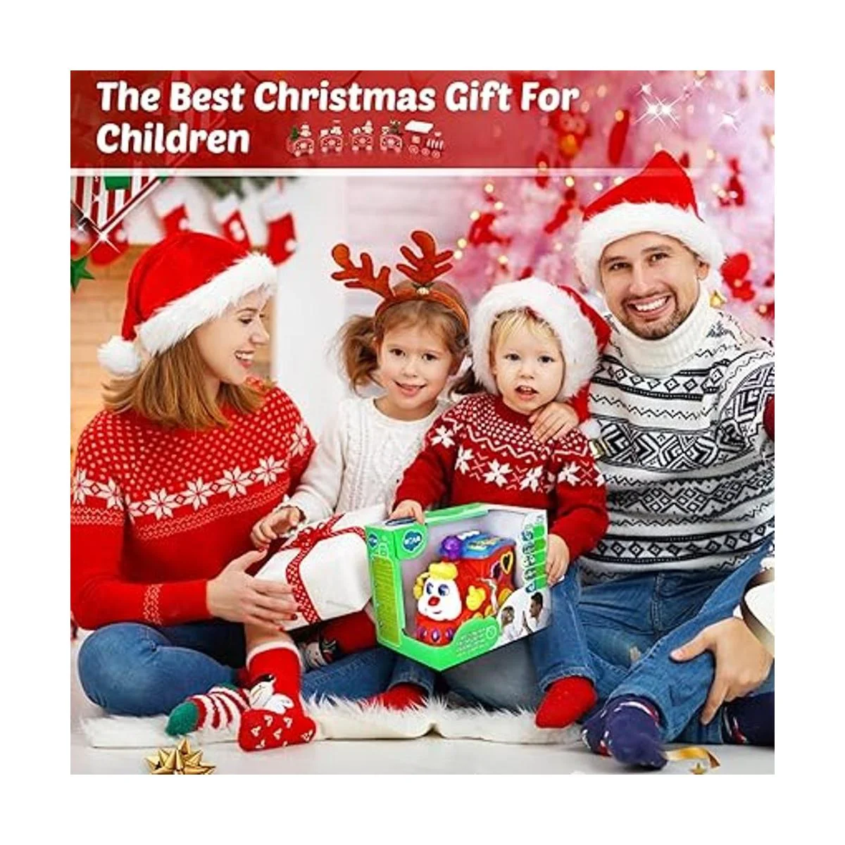 Juguetes para bebés de 12 a 18 meses de tren musical para_6