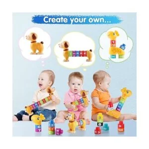 iPlay iLearn Juguetes apilables para bebés conjunto de_2