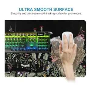 iCasso Juego de alfombrilla de mouse y teclado_3