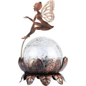 MUMTOP Farol solar de hadas luces solares de vidrio_1