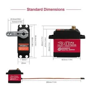 Beffkkip 66.1 lbs Digital servo de alto esfuerzo de_4