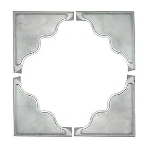 glrovazas Protector de esquina de caja de metal 8 piezas_3